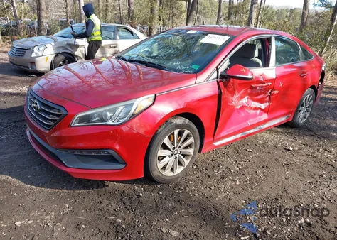 2017 Hyundai Sonata Sport from USA, damaged, VIN 5NPE34AF4HH511541